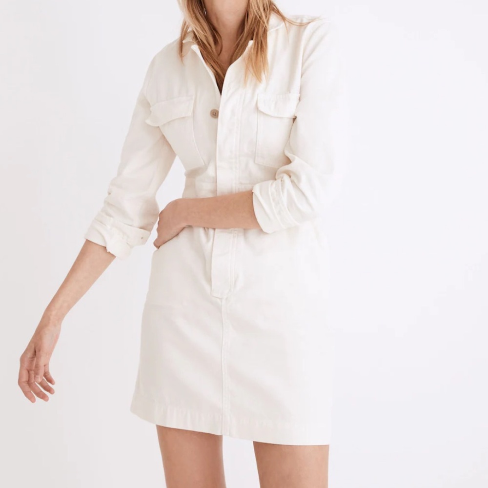 Madewell Signature Coverall Dress XS